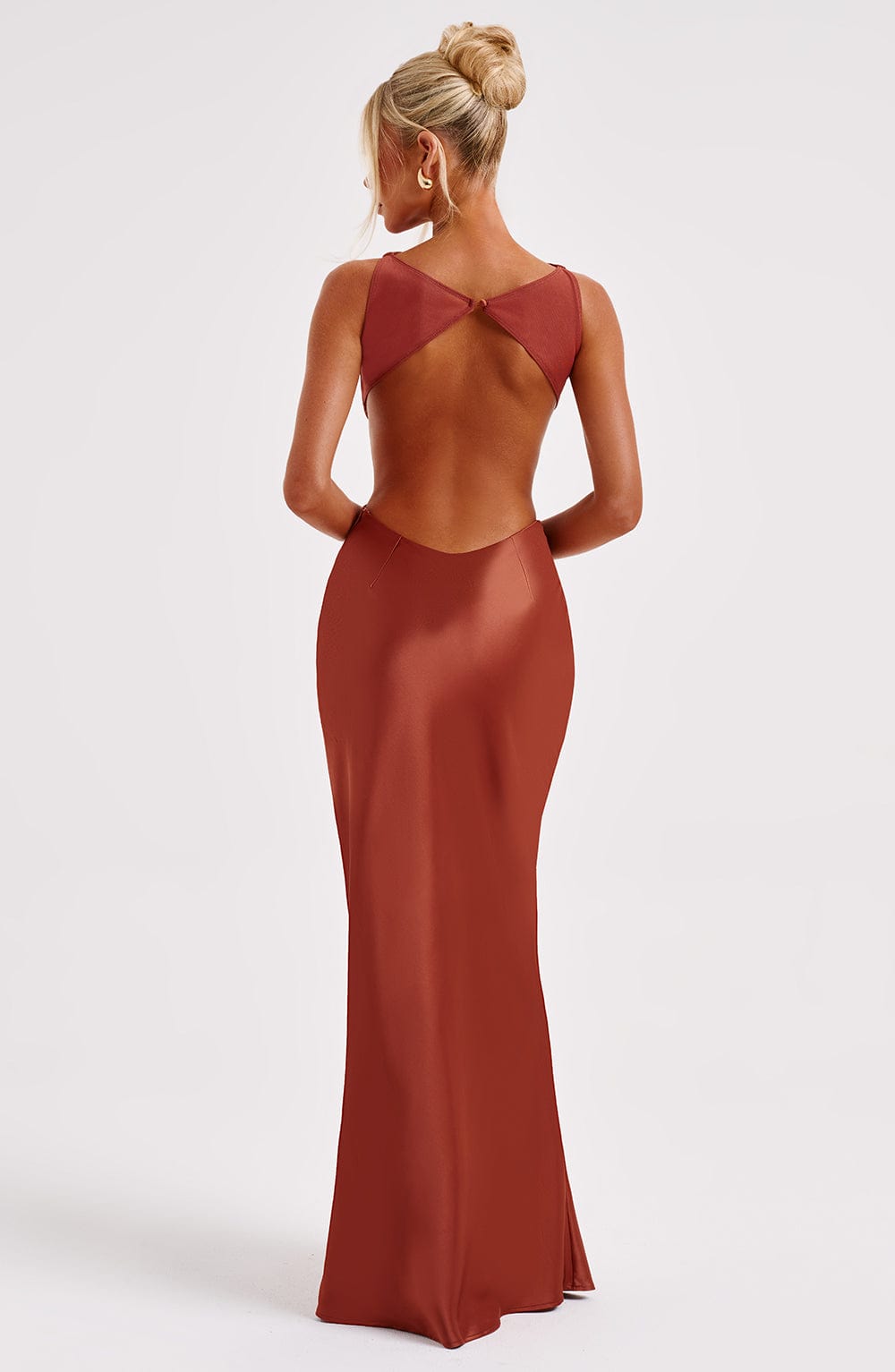 Yves Maxi Dress - Rust Dress Babyboo Fashion Premium Exclusive Design